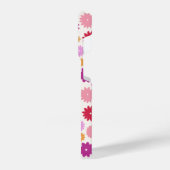 Colorful Blooms Repeat Pattern iPhone Hoesje (Linkerkant)