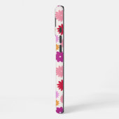 Colorful Blooms Repeat Pattern iPhone Hoesje (Linkerkant)