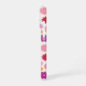 Colorful Blooms Repeat Pattern iPhone Hoesje (Linkerkant)