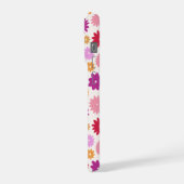 Colorful Blooms Repeat Pattern iPhone Hoesje (Linkerkant)