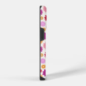 Colorful Blooms Repeat Pattern iPhone Hoesje (Rechterkant)