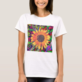 Colorful Blossom Babydoll Shirt
