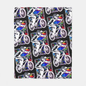 Colorful Bmx Fleece - Bmx Bike - Bmx Bicycle (Voorkant)