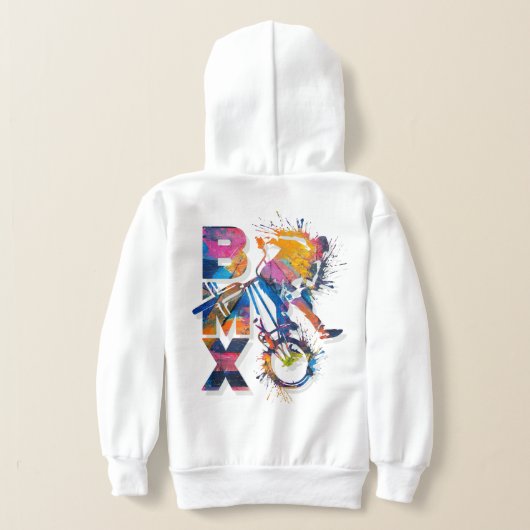 Colorful Bmx Hoodie - Bmx Bike (Laag Achter)
