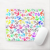 Colorful Boat Anchor Pattern Muismat (Met muis)