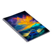 Colorful Boat Art Notitieboek (Rechterzijde)