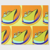 Colorful Boat Cadeaupapier (Vlak)