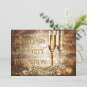 Colorful Bohek licht nieuwe jaren oud Kaart (Staand voorkant)