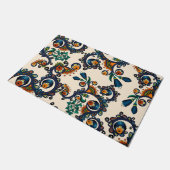 Colorful Bohemian Boho MOD Hippy Chic Pattern Deurmat (Schuin)