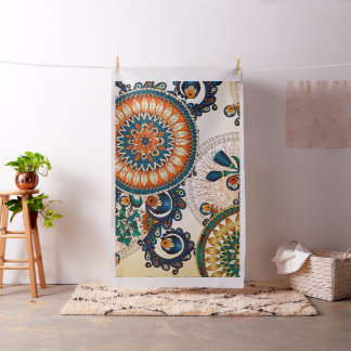 Colorful Bohemian Boho MOD Hippy Chic Pattern Stof