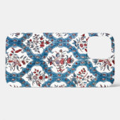 Colorful Bohemian Floral Quatrefoil Case-Mate iPhone Case (Achterkant (horizontaal))