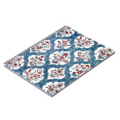 Colorful Bohemian Floral Quatrefoil Notitieboek (Linkerzijde)