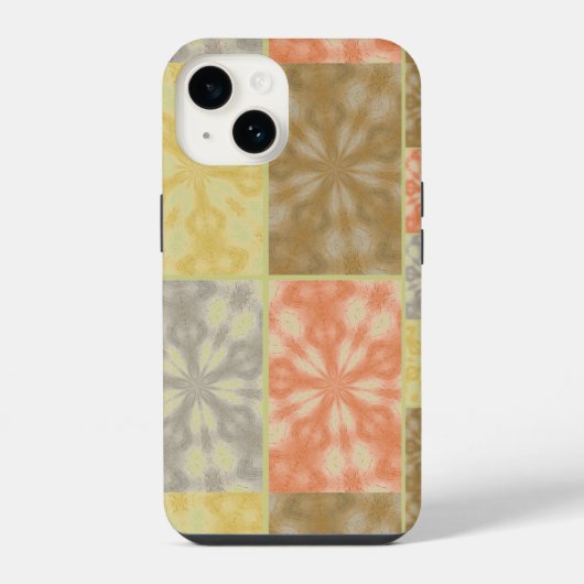 Colorful Bohemian Patchwork iPhone Hoesje (Achterkant)