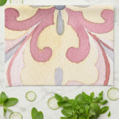 Colorful boho artistieke Elegant waterverf floral Theedoek (Gevouwen)