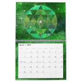 Colorful Boho Celestial Mandalas Waterverf Stars Kalender (Mar 2027)