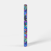 Colorful Boho Doodle Flowers Samsung Galaxy Hoesje (Rechterkant)