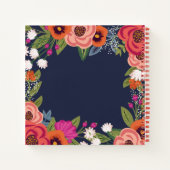 Colorful Boho Flowers Recipes Notitieboek (Achterkant)