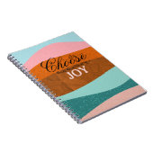 Colorful Boho Inspirerend Positief Citaat Notitieboek (Rechterzijde)