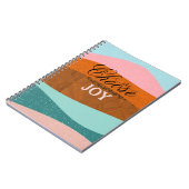 Colorful Boho Inspirerend Positief Citaat Notitieboek (Linkerzijde)
