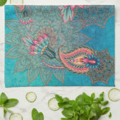 Colorful Boho, Paisley en Mandala Kitchen Towel Theedoek (Gevouwen)
