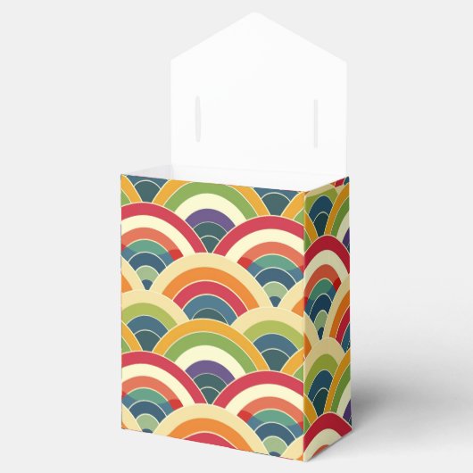 Colorful Boho Rainbow Bedankdoosjes (Geopend)