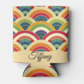 Colorful Boho Rainbow Blikjeskoeler (Voorkant)