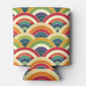 Colorful Boho Rainbow Blikjeskoeler (Achterkant)