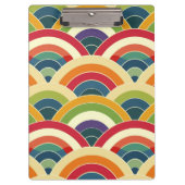 Colorful Boho Rainbow Klembord (Voorkant)