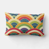 Colorful Boho Rainbow Kussen (Achterkant)