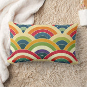 Colorful Boho Rainbow Kussen (Deken)