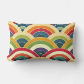 Colorful Boho Rainbow Kussen (Voorkant)