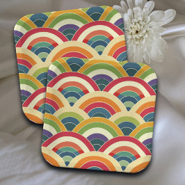 Colorful Boho Rainbow Papieren Bordje