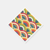 Colorful Boho Rainbow Servet (Hoek)