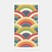 Colorful Boho Rainbow Servet (Voorkant)