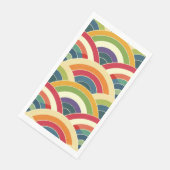 Colorful Boho Rainbow Servet (Hoek)