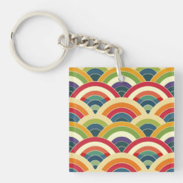 Colorful Boho Rainbow Sleutelhanger