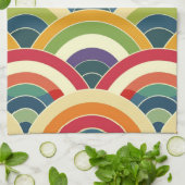 Colorful Boho Rainbow Theedoek (Gevouwen)