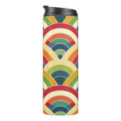 Colorful Boho Rainbow Thermosbeker (Geroteerd rechts)