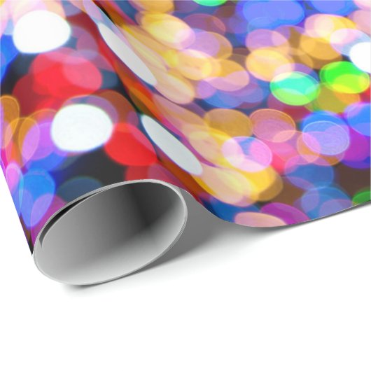 Colorful Bokeh Cadeaupapier (Rol Hoek)