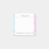 Colorful Bokeh Glitter Post-it® Notes (Voorkant)