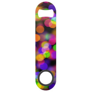 Colorful Bokeh Light Bubbles Speed Flessenopener