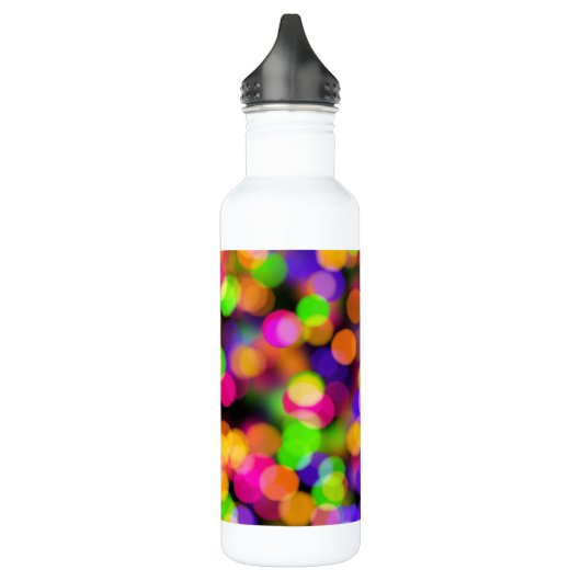 Colorful Bokeh Light Bubbles Waterfles (Links)