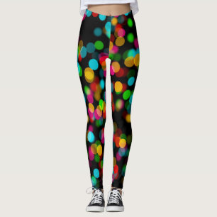 Colorful Bokeh-ontwerp Leggings