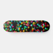 Colorful Bokeh-ontwerp Persoonlijk Skateboard (Horizontaal)