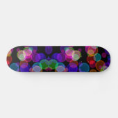 Colorful Bokeh Persoonlijk Skateboard (Horizontaal)