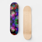 Colorful Bokeh Persoonlijk Skateboard (Voorkant)