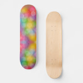 Colorful Bokeh Persoonlijk Skateboard (Voorkant)