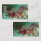 Colorful Bokeh Visitekaartje (Voorkant / Achterkant)