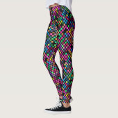 Colorful & Bold Polka Dots Pattern Cool Pop Art Leggings (Links)