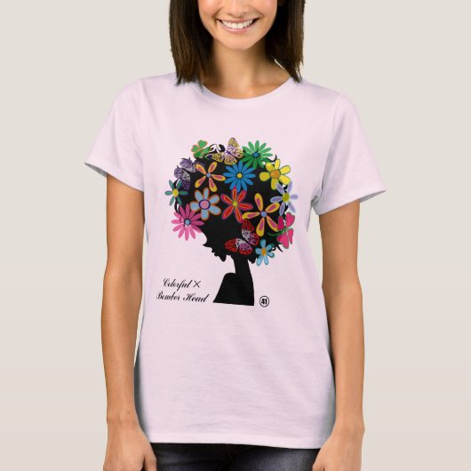 Colorful×BOMBER-HEAD T-shirt (Voorkant)